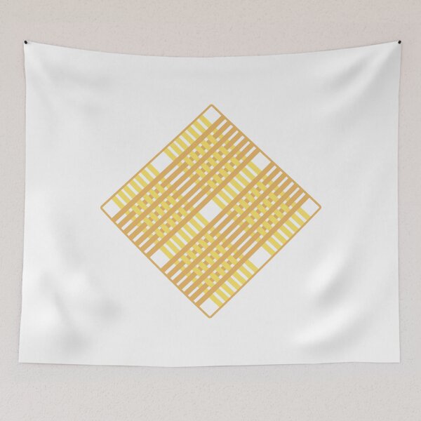 Item preview, yellow rhombus Abstract  designed and sold by CREATINERY.