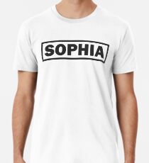 Lettering SOPHIA Men's Premium T-Shirt