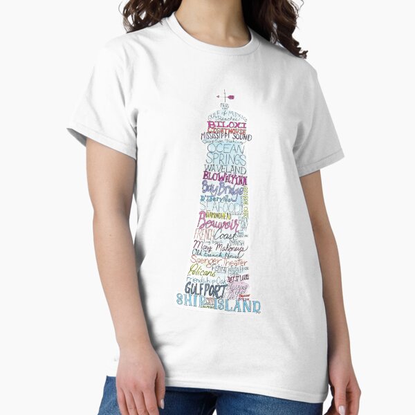 Item preview, Mississippi Gulf Coast Landmarks designed and sold by knotaway.