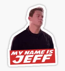 My Name Is Jeff Sticker