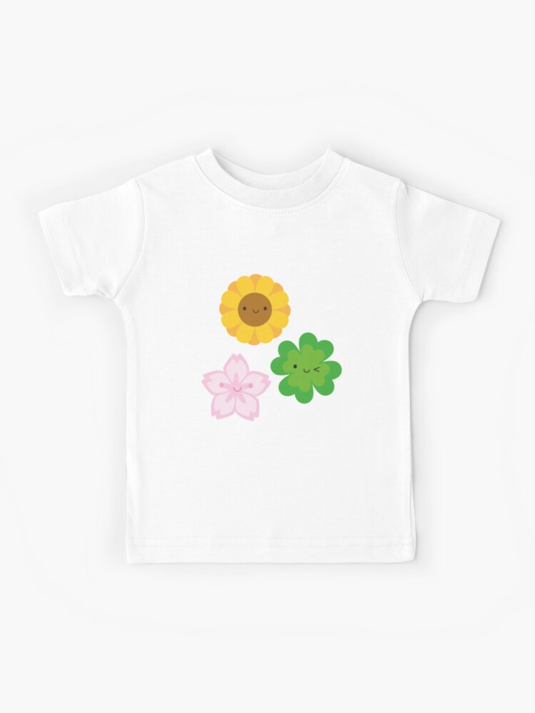 Kawaii Spring Flowers T-Shirt Kawaii Spring Flowers T-Shirt