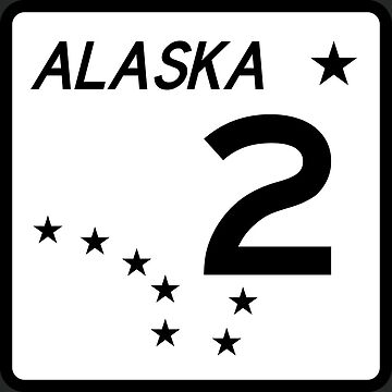 Artwork thumbnail, Alaska Route 2, Richardson Highway, Steese Highway, Elliott Highway by AlaskaExtreme