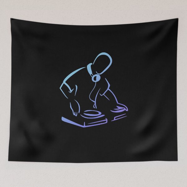 Item preview, cool blue DJ designed and sold by Denis Rösler.
