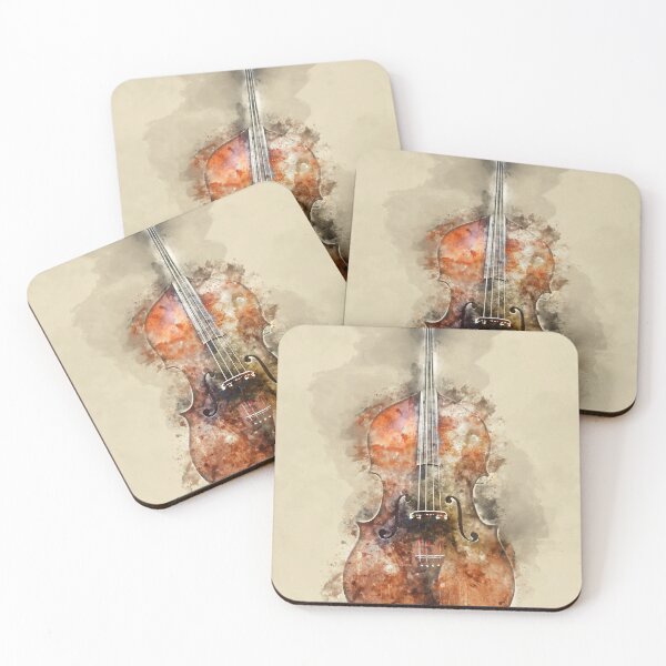 Item preview, Cello watercolor designed and sold by Delphimages Art.