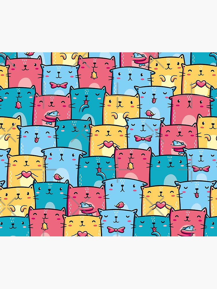Colorful Cats by LydiaLyd