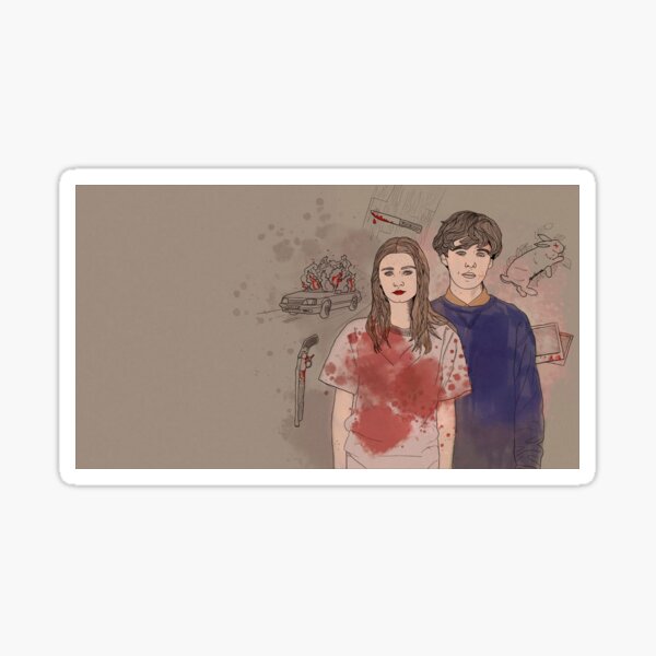 The End Of The F *** ing World Sticker