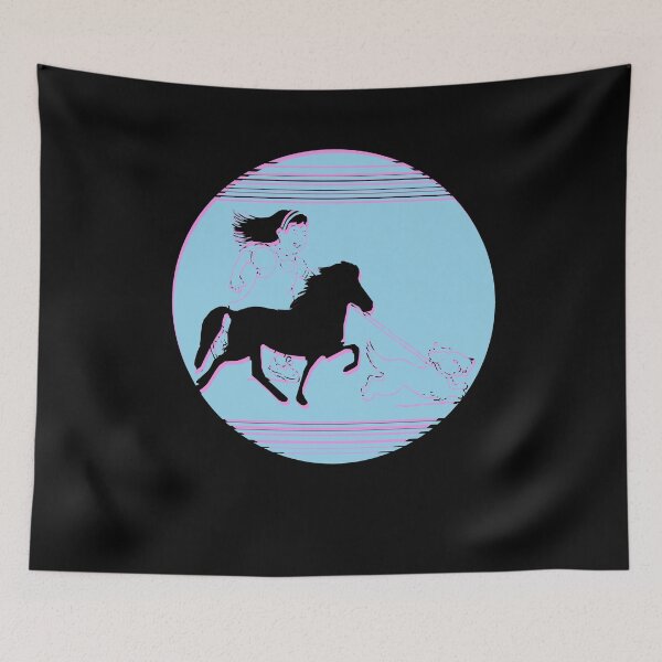 Item preview, Icelandic Horse: Iceland Horse Tölt Pony Merch designed and sold by iLambdaChi.