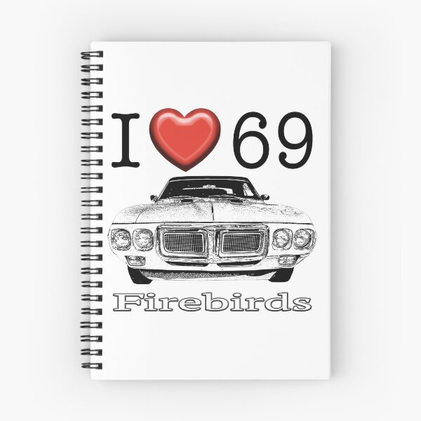 Item preview, I love 69 Firebird designed and sold by CoolCarVideos.