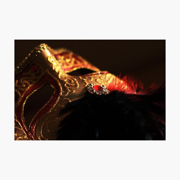 Mask of Gold Photographic Print