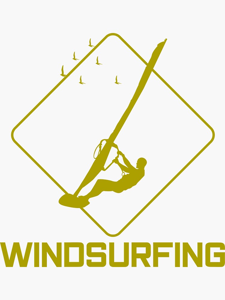 Retro Windsurfer by 4tomic