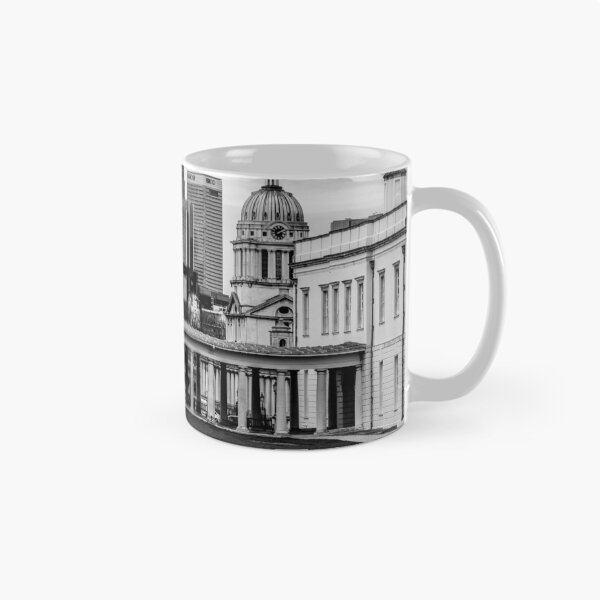 Item preview, Old Royal Naval College, Greenwich set against Canary Wharf, London designed and sold by Luke Farmer.