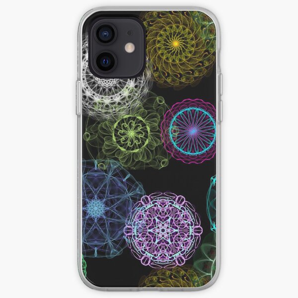 Patrón de mandala Funda blanda para iPhone