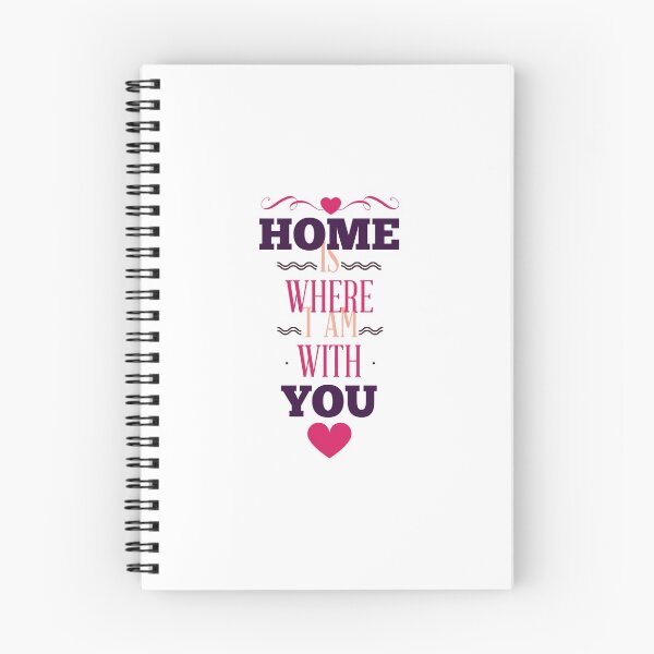 Item preview, Home Is Where I Am With You - Valentine's Day designed and sold by Ding-One.
