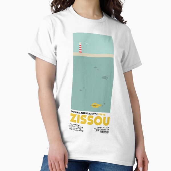 Vista previa del artículo con la obra «The Life Aquatic (Con Steve Zissou)», diseñado y vendido por Alonn De Parnasse.