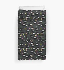 Rußmännchen mit Zuckersternen Ghibli Pattern Bettbezug