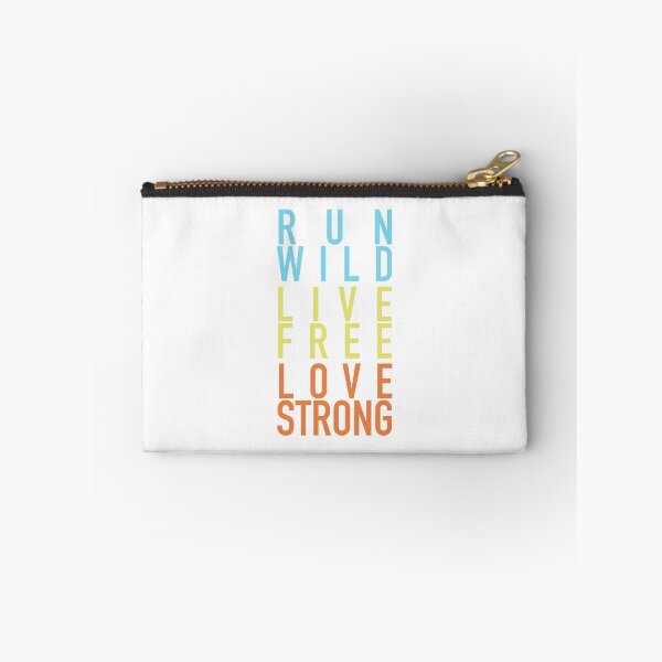 Item preview, Run Wild. Live Free. Love Strong. (ii) designed and sold by Skyler Orion X.
