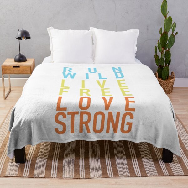 Item preview, Run Wild. Live Free. Love Strong. (ii) designed and sold by Skyler Orion X.