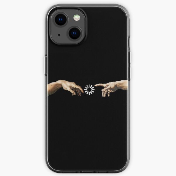 Michelangelo Hände iPhone Flexible Hülle