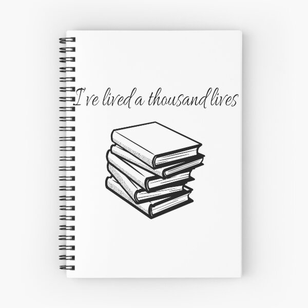 Item preview, I've lived a thousand lives Books designed and sold by livianasgifts.