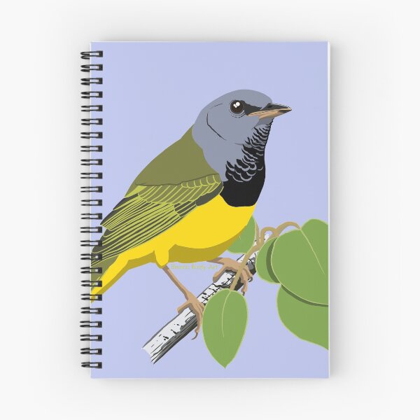 Item preview, Mourning Warbler designed and sold by BennuBirdy.