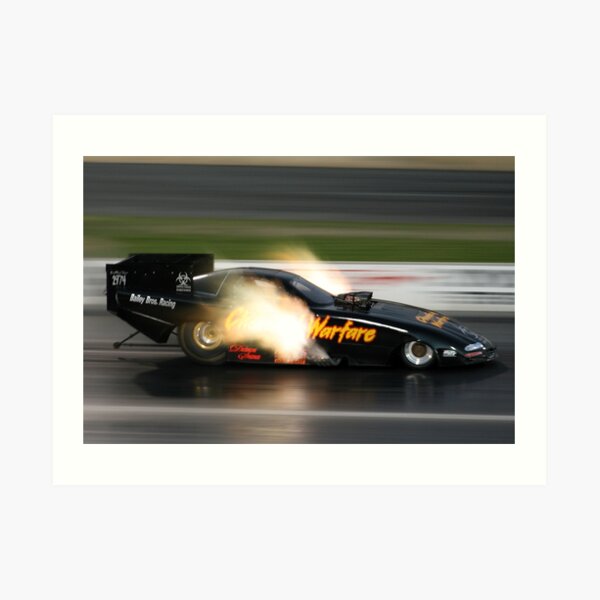 Drag Racing at Kwinana Motorplex Art Print