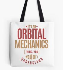 Orbital Mechanics Tote Bag
