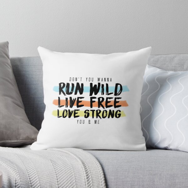 Wild and Free Boho Throw Pillow – Capable by Design