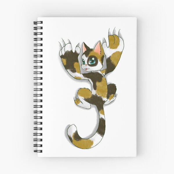 Item preview,  clinging  cat, three colored designed and sold by Necotenma.