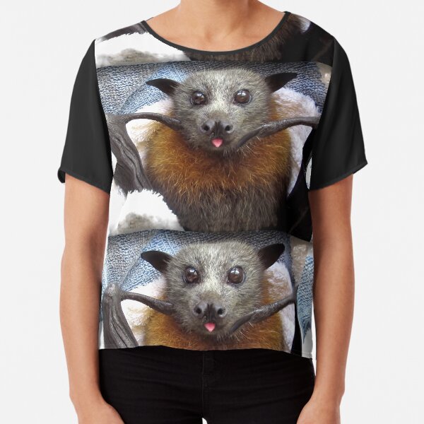 Batzilla - Battie for my Birthday by Batzilla Chiffon Top