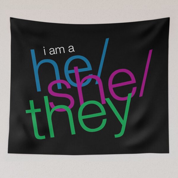 Item preview, He/She/They, v2 designed and sold by Skyler Orion X.