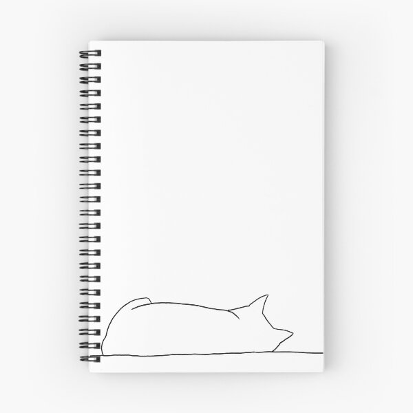 Item preview, Sleepy Kitty Sketch 2 designed and sold by Morgan Schreiber.
