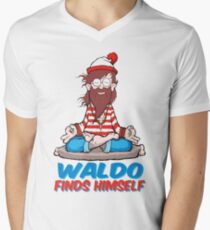 Where's Waldo Men's V-Neck T-Shirt