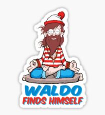 Where's Waldo Sticker