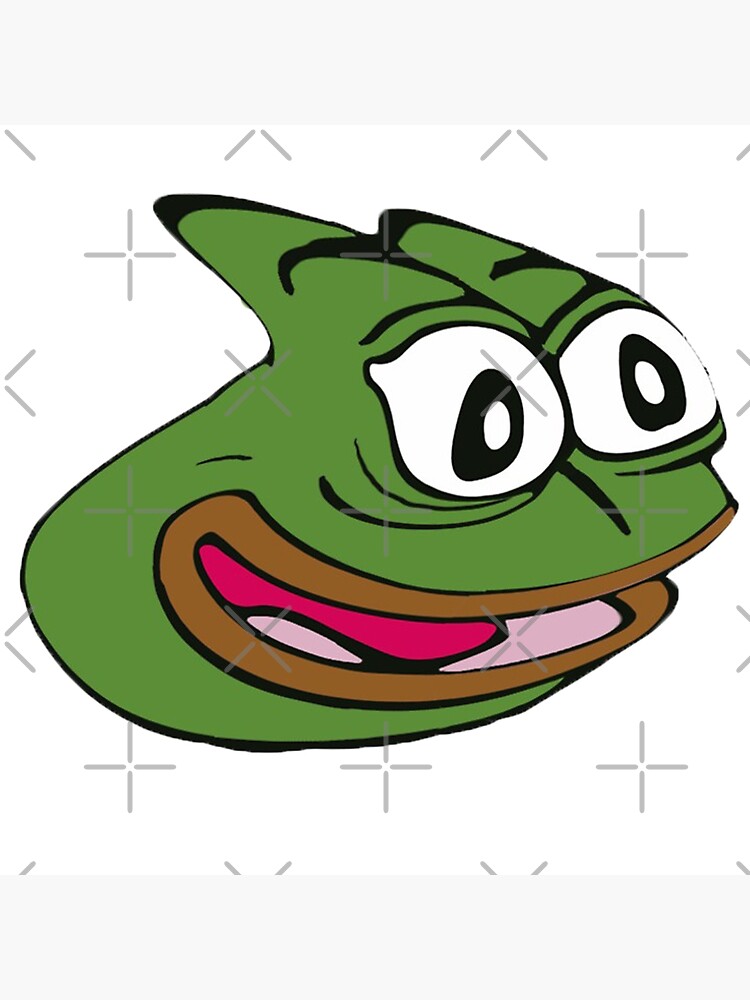 Pepega -Twitch Emote Art Print for Sale by renukabrc