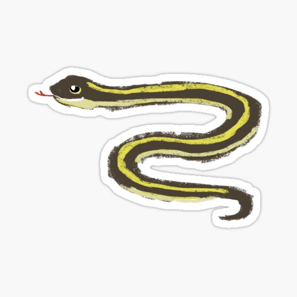 Little Garter Snake Sticker