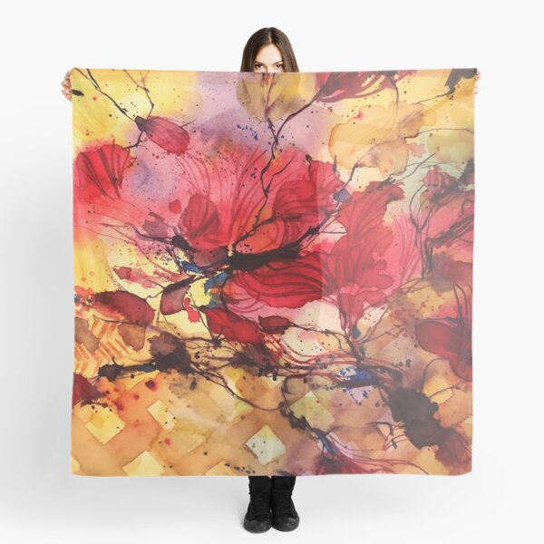 Fiori del giardino segreto Scarf