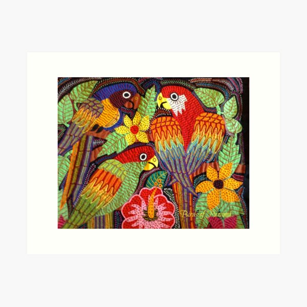 Birds of Panama Art Print
