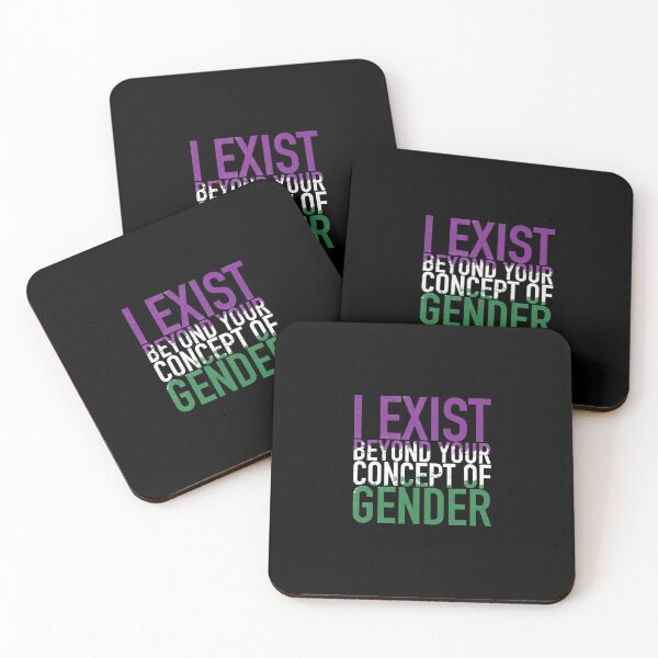 Item preview, I Exist Beyond Your Concept of Gender III designed and sold by Skyler Orion X.