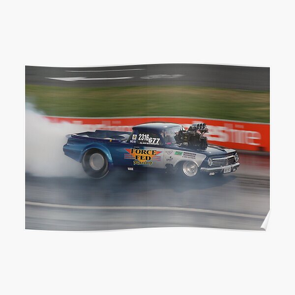 Drag Racing at Kwinana Motorplex Poster