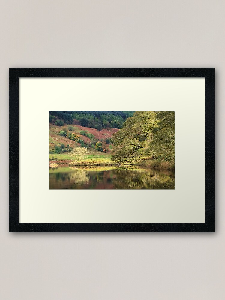 Alternate view of Dubh Loch Crannog Framed Art Print
