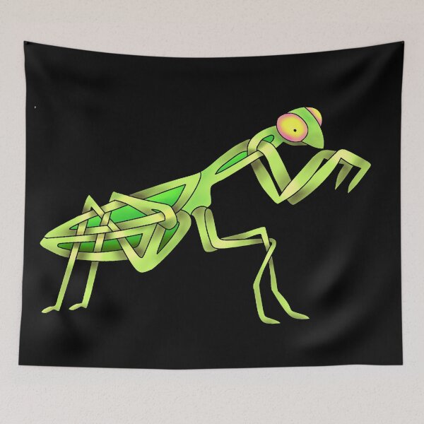 Item preview, Celtic Knot Praying Mantis designed and sold by KnotYourWorld.