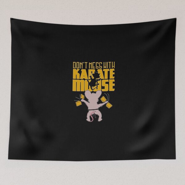 Item preview, Karate mouse cat designed and sold by PrHa.