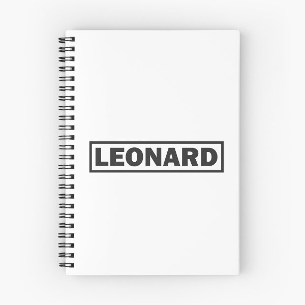 Item preview, Lettering LEONARD designed and sold by game2genesis.