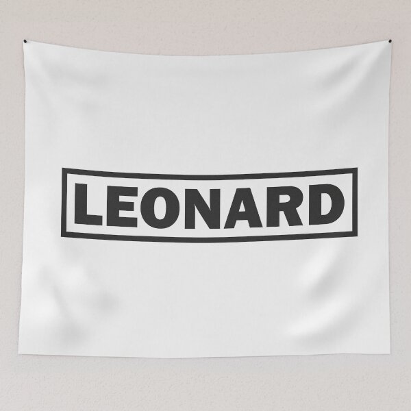 Item preview, Lettering LEONARD designed and sold by game2genesis.