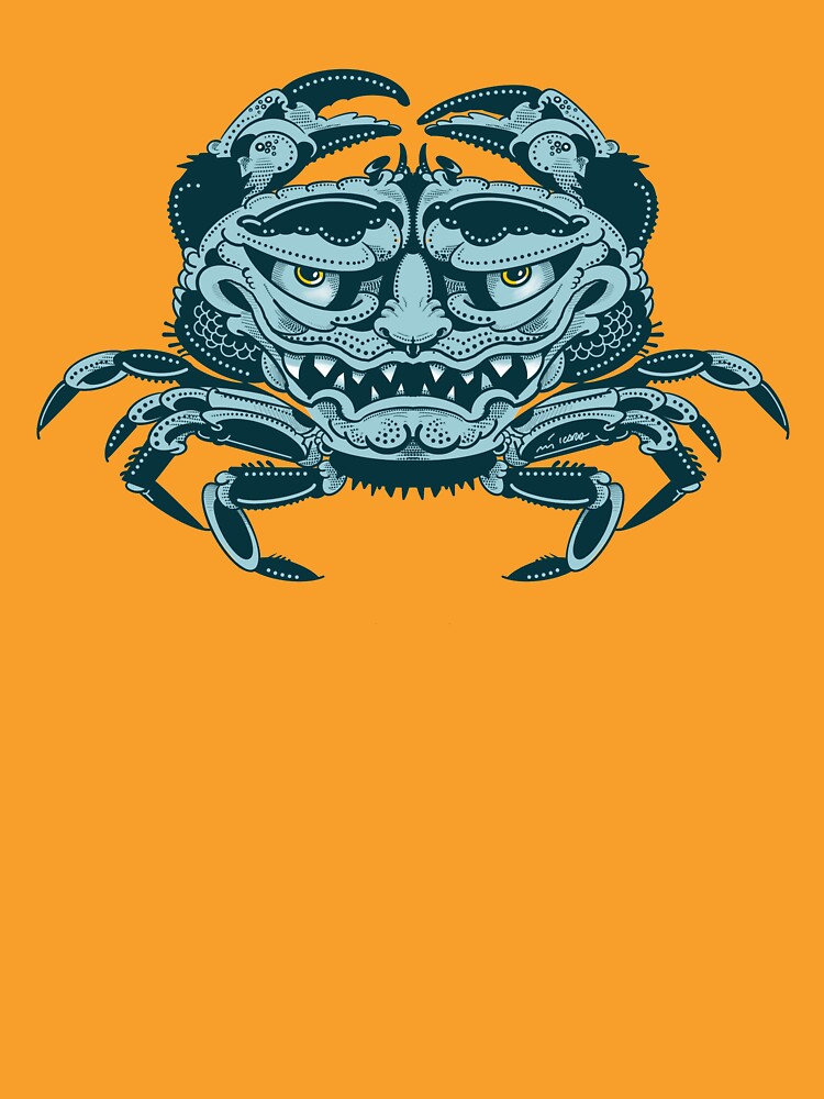 "Crab yokai face" Tshirt by remyicard Redbubble