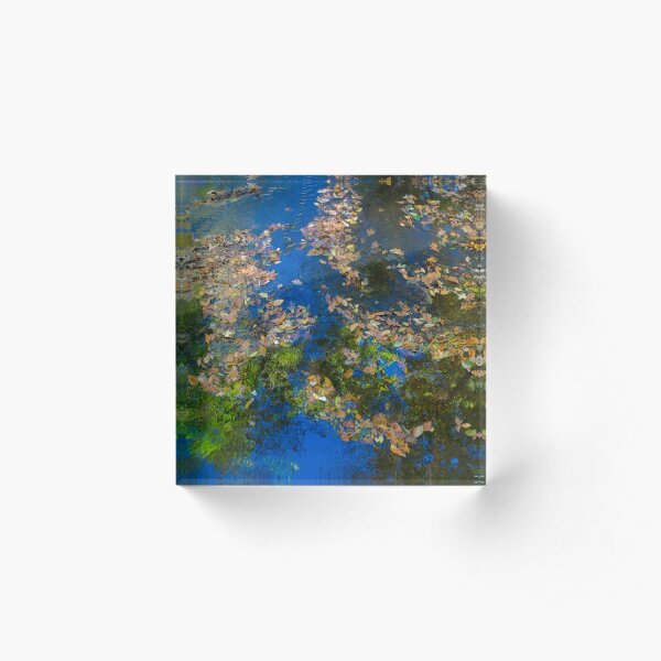impressionism stream Acrylic Block