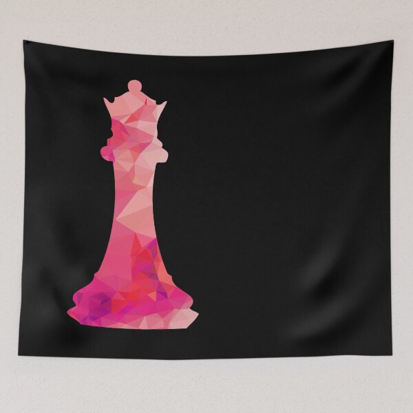 Item preview, Chess lady polygon red designed and sold by AndreasSteinweg.