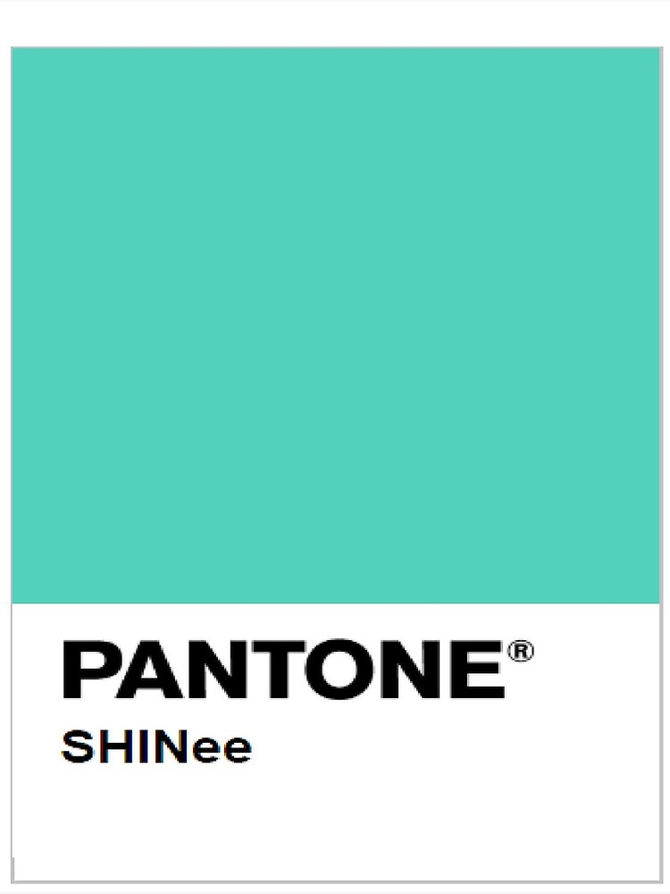 SHINee - PANTONE | Greeting Card