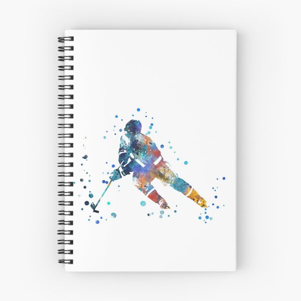 Item preview, Hockey player designed and sold by Rosaliartbook.