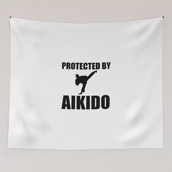 Item preview, Protected By Aikido Funny Martial Arts designed and sold by TheBestStore.